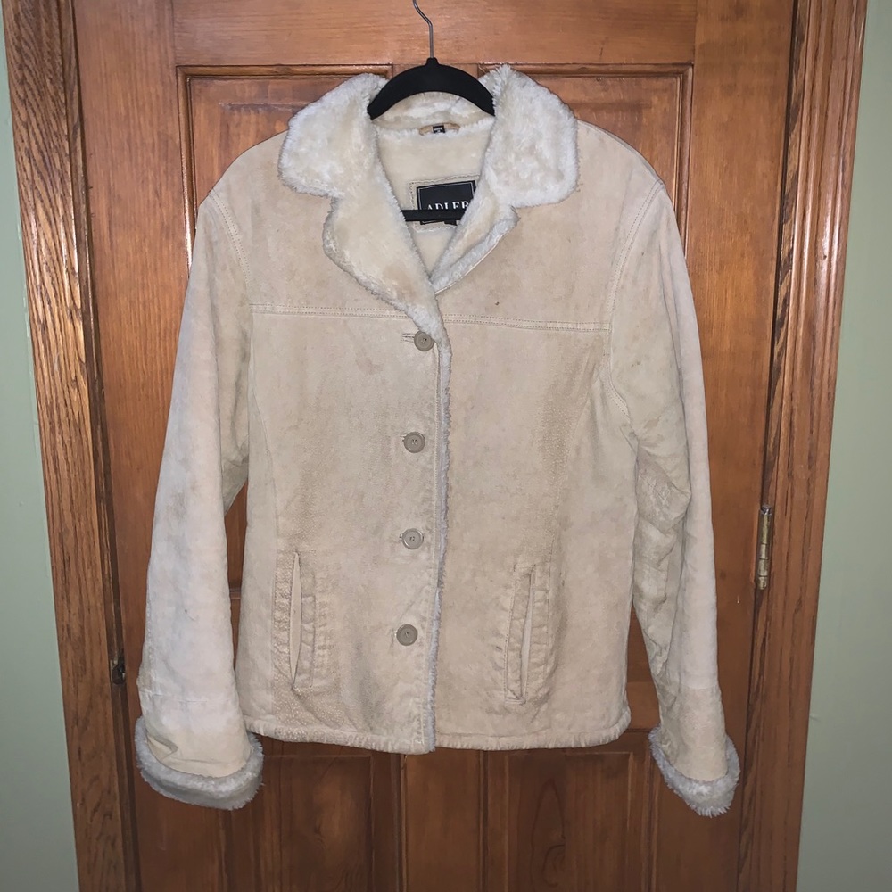 Vintage Genuine Leather Adler Collection Coat